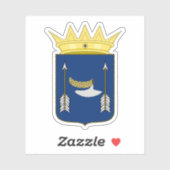 Vlag van het Koninkrijk (Rijk) Mutapa, Zimbabwe Sticker (Vel)