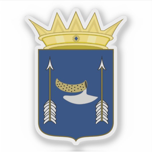 Vlag van het Koninkrijk (Rijk) Mutapa, Zimbabwe Sticker (Voorkant)