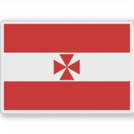 Vlag van het Koninkrijk Rimatara (1856-1891) Sticker