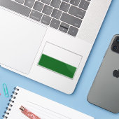 Vlag van het Koninkrijk Saksen (1806-1871) Sticker (Laptop met iPhone)