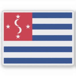 Vlag van het Koninkrijk Samoa (1872-1873) Sticker