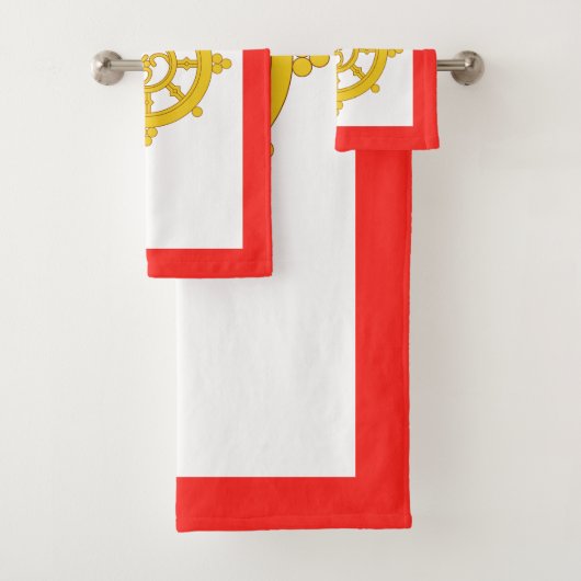 Vlag van het Koninkrijk Sikkim Bad Handdoek (Insitu)