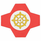 Vlag van het Koninkrijk Sikkim Voetbal (Enkel)