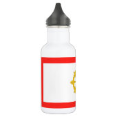 Vlag van het Koninkrijk Sikkim Waterfles (Links)