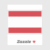 Vlag van het Koninkrijk Tahiti Sticker (Vel)