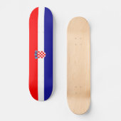Vlag van het Kroatische skateboard (Voorkant)