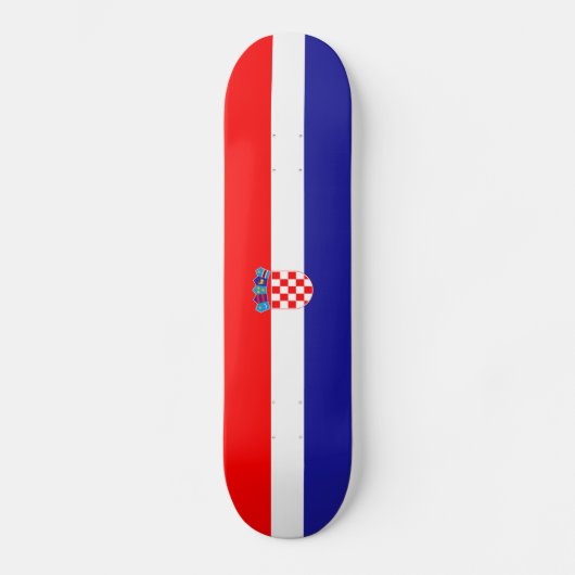 Vlag van het Kroatische skateboard (Voorkant)