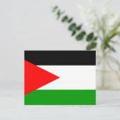 Vlag van het land Jordanië Briefkaart (Staand voorkant)