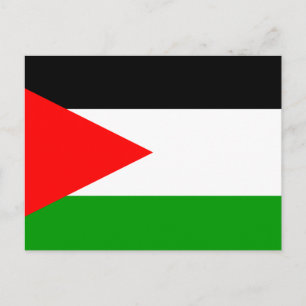 Vlag van het land Jordanië Briefkaart
