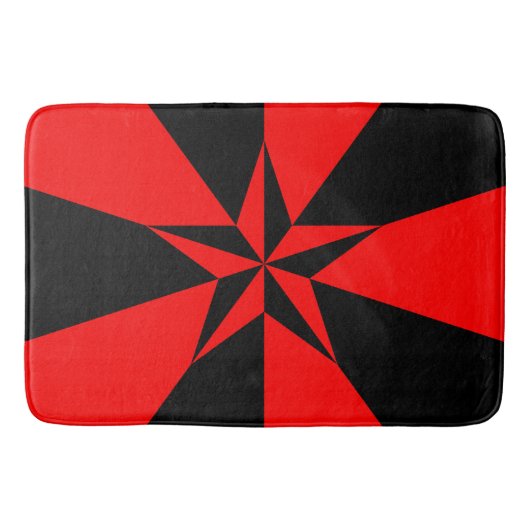 Vlag van het Libertair Socialisme Badmat (Voorkant)