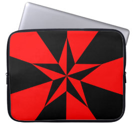 Vlag van het libertariële socialisme laptop sleeve