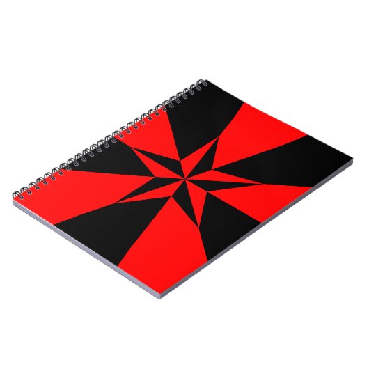 Vlag van het libertariële socialisme notitieboek (Linkerzijde)