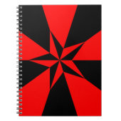 Vlag van het libertariële socialisme notitieboek (Voorkant)