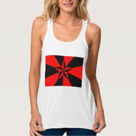 Vlag van het libertariële socialisme tanktop