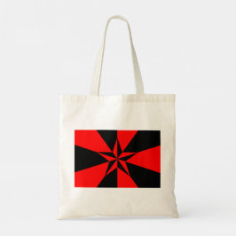 Vlag van het libertariële socialisme tote bag