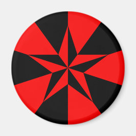 Vlag van het Libertijns Socialisme Magneet