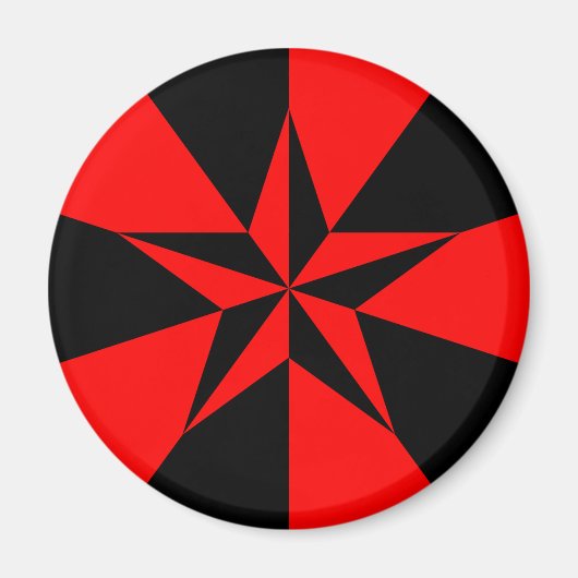 Vlag van het Libertijns Socialisme Magneet (Voorkant)