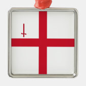 Vlag van het Londense Ornament van keramiek (Voorkant)