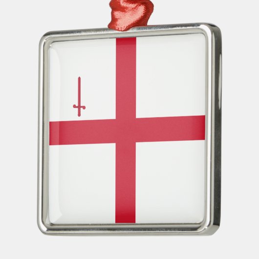 Vlag van het Londense Ornament van keramiek (Links)