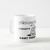 Vlag van het Man van Culpeper de Minieme Koffiemok (Voorkant links)