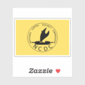 Vlag van het Nationaal Hoofdstedelijk District, Pa Sticker (Vel)