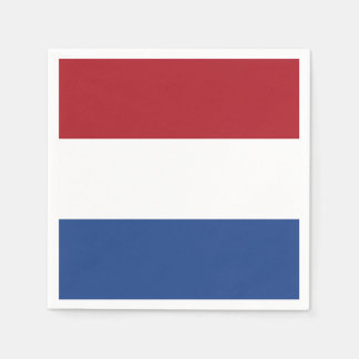Vlag van het Nederlandse Papier Napkins Servetten