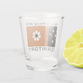 Vlag van het noordelijk gebied (AUSTRALIË) Shot Glas (Achterkant)