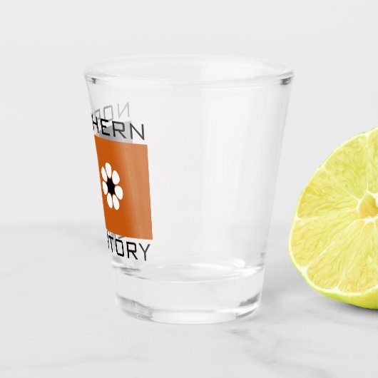 Vlag van het noordelijk gebied (AUSTRALIË) Shot Glas (Rechts)