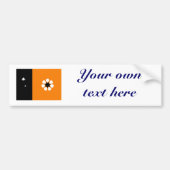 vlag van het noordelijk gebied bumpersticker (Voorkant)