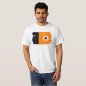 vlag van het noordelijk gebied t-shirt (Voorkant volledig)