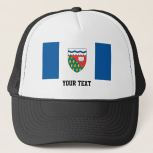 vlag van het noordwestelijk gebied trucker pet