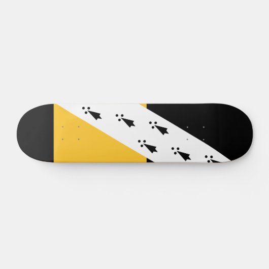 Vlag van het Noorse skateboard (Horizontaal)