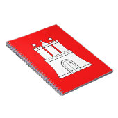 Vlag van het Notitieboek Hamburg (Rechterzijde)