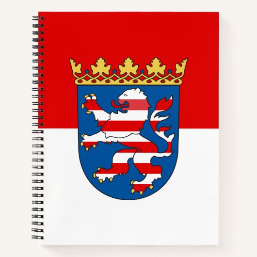 Vlag van het Notitieboek Hessen (Voorkant)