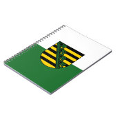 Vlag van het Notitieboek Saksen (Linkerzijde)