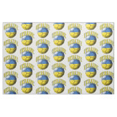 Vlag van het Oekraïense Voetbal Pattern Stof (Fat Quarter)