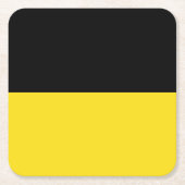Vlag van het Onderzetter Baden-Württemberg Square  (Voorkant)