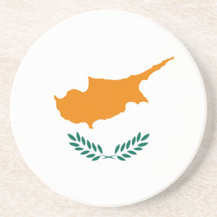 Vlag van het Onderzetter Cyprus