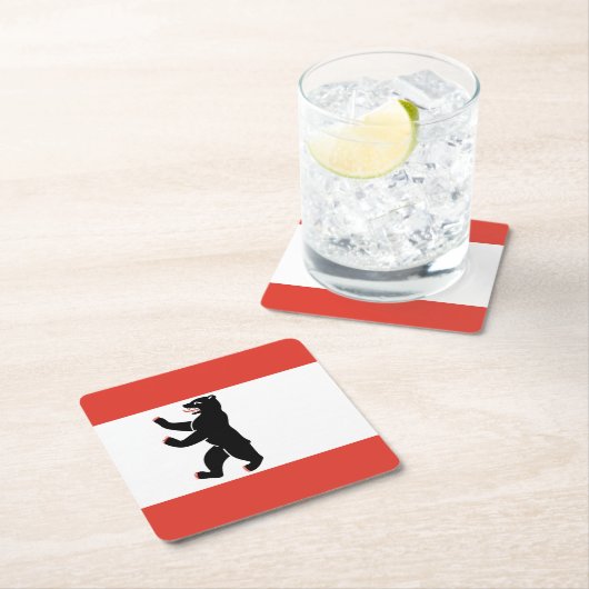 Vlag van het Onderzetter van het Square Paper Berl (Insitu)