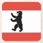 Vlag van het Onderzetter van het Square Paper Berl (Voorkant)