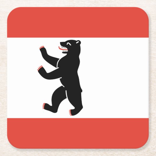 Vlag van het Onderzetter van het Square Paper Berl (Voorkant)