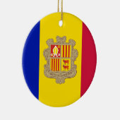 Vlag van het Ornament Andorra (Rechts)