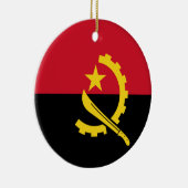 Vlag van het Ornament Angola (Rechts)