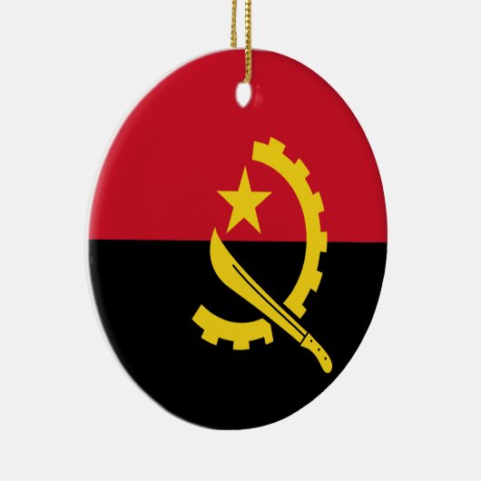Vlag van het Ornament Angola (Rechts)