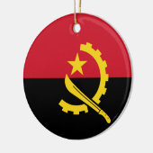 Vlag van het Ornament Angola (Links)