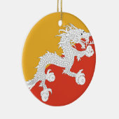 Vlag van het Ornament Bhutan (Rechts)