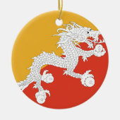 Vlag van het Ornament Bhutan (Voorkant)