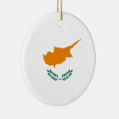 Vlag van het Ornament Cyprus (Rechts)