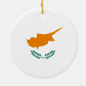 Vlag van het Ornament Cyprus (Achterkant)