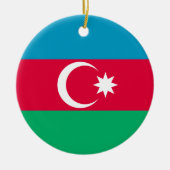 Vlag van het Ornament van de Azerbeidzjan (Voorkant)